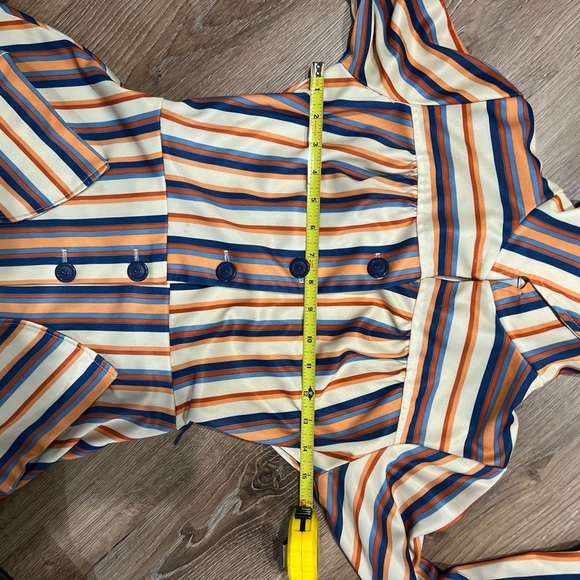 Vintage 1970s Polyester Shirt Dress - Picture 10 of 12